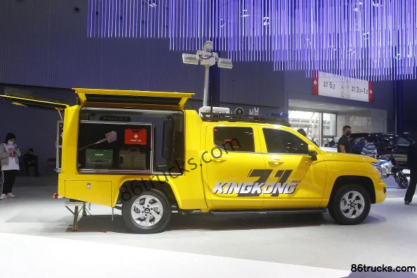 King Kong Pao Manual 4WD Multi-purpose Double-row Pickup (China VI) Official Photos (3) | 86Trucks
