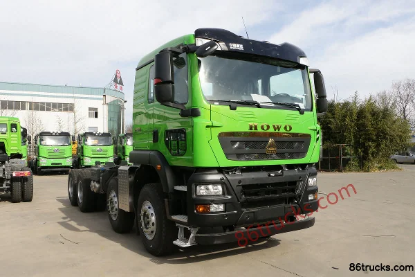 Sinotruk HOWO TX Heavy Truck 350 hp 8X4(12 wheels) 6.2m Dump Truck Exterior