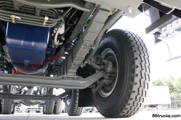 Sinotruk HOWO TX Heavy Truck 350 hp 8X4(12 wheels) 6.2m Dump Truck Chassis (3) | 86Trucks