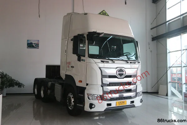 Guangqi HINO 700 Zhizhen Heavy Truck 450 hp 6X4(10 wheels) Dangerous Goods Tractor Truck (16-speed)(China VI) Exterior