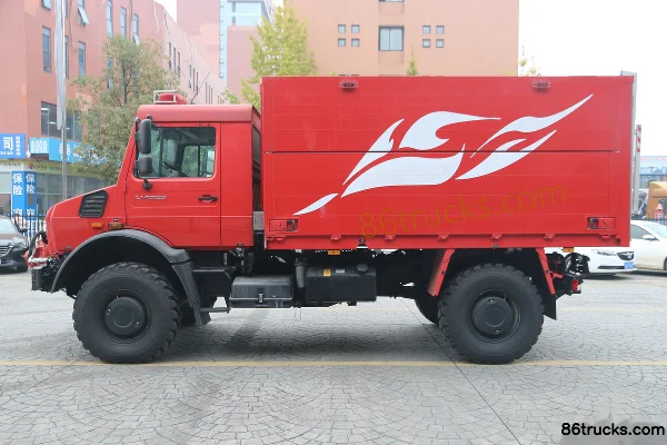 Mercedes-Benz Unimog 230hp 4X4(6 wheels) fire truck (U4023) Exterior (3) | 86Trucks
