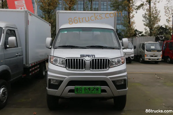 SRM Xinyuan T50EV 2021 Chuangye Edition 3.5T 3.6m Single Row Pure Electric Van Mini Truck 55.7kWh 4X2(6 wheels) Exterior (2) | 86Trucks