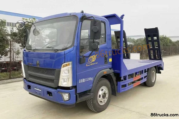 Sinotruk HOWO Hanvo 160hp 4X2(6 wheels) Flatbed Truck (China VI) Exterior (3) | 86Trucks