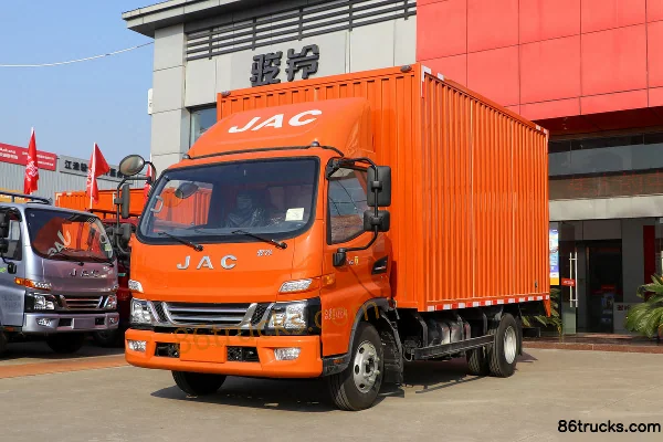 JAC Junling V6 160 hp 4X2(6 wheels) 4.15m single-row van light truck (China VI) Exterior (3) | 86Trucks