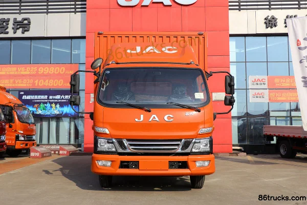 JAC Junling V6 160 hp 4X2(6 wheels) 4.15m single-row van light truck (China VI) Exterior (2) | 86Trucks