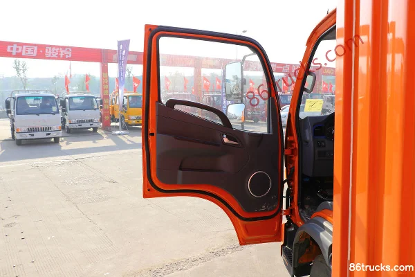 JAC Junling V6 160 hp 4X2(6 wheels) 4.15m single-row van light truck (China VI) Cab (1) | 86Trucks