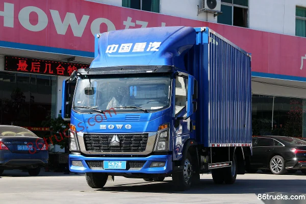 Sinotruk HOWO Tongshuai 120hp 4X2(6 wheels) 4.15m single-row van light truck (China VI) Exterior (3) | 86Trucks