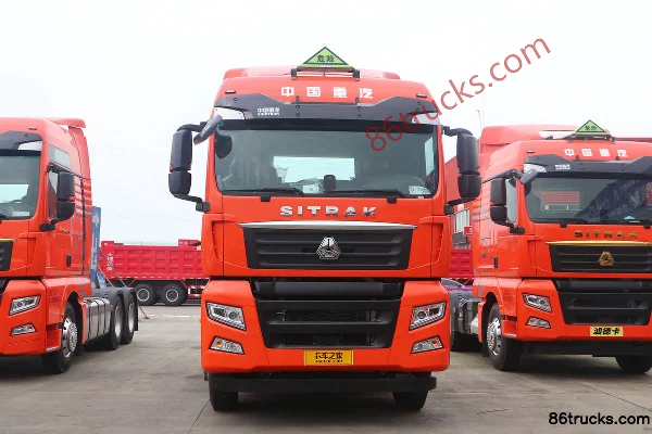 Sinotruk Sitrak SITRAK G7 Heavy Truck 540hp 6X4(10 wheels) Dangerous Goods Tractor Truck (China VI) Exterior (2) | 86Trucks