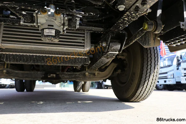 Yuejin Fuxing S100V 132 hp 4X2(6 wheels) 4.02m Single Row Van Mini Truck (Air Brake) Chassis (3) | 86Trucks