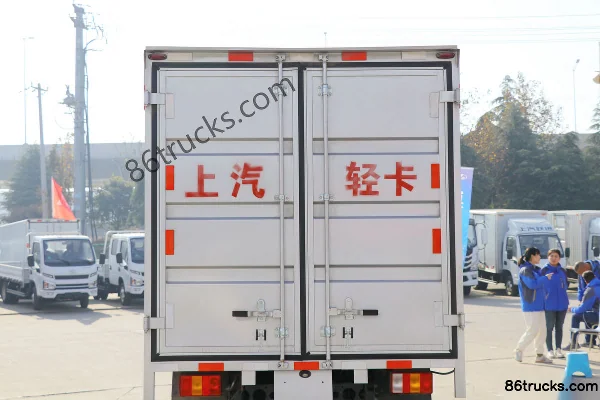 Yuejin Fuxing S100V 132 hp 4X2(6 wheels) 4.02m Single Row Van Mini Truck (Air Brake) Body (2) | 86Trucks