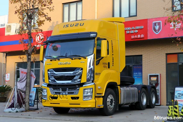 Qingling Isuzu Giga VC66 460 hp 6X4(10 wheels) tractor truck (China VI) Exterior (3) | 86Trucks