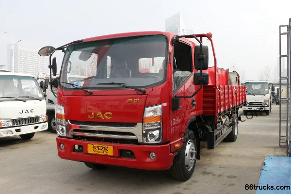 JAC Shuailing Q7 Comfort 170hp 4X2(6 wheels) 4.845m semi-crew cab flatbed cargo truck (China VI) Exterior (3) | 86Trucks