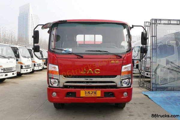 JAC Shuailing Q7 Comfort 170hp 4X2(6 wheels) 4.845m semi-crew cab flatbed cargo truck (China VI) Exterior (2) | 86Trucks