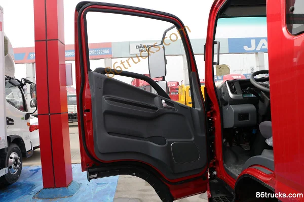 JAC Shuailing Q7 Comfort 170hp 4X2(6 wheels) 4.845m semi-crew cab flatbed cargo truck (China VI) (1) | 86Trucks