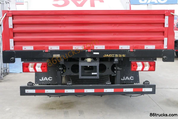 JAC Shuailing Q7 Comfort 170hp 4X2(6 wheels) 4.845m semi-crew cab flatbed cargo truck (China VI) Body (3) | 86Trucks
