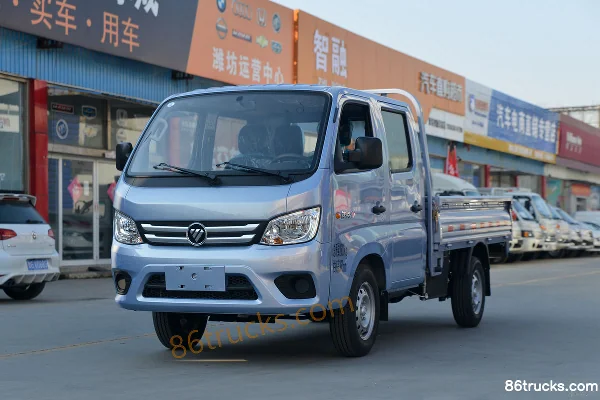 Foton Xiangling M1 Comfort 1.2L 91 hp 4X2(6 wheels) Gasoline 2.55m Double Row Fence Panel Micro Truck (Single Rear Tire) Exterior (3) | 86Tr