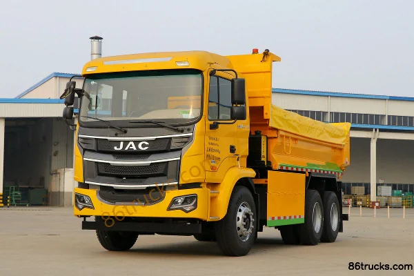 JAC Gallop A5L III 270hp 6X4(10 wheels) 4.6m dump truck Exterior (3) | 86Trucks