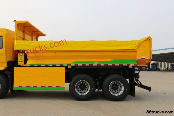 JAC Gallop A5L III 270hp 6X4(10 wheels) 4.6m dump truck Body (1) | 86Trucks
