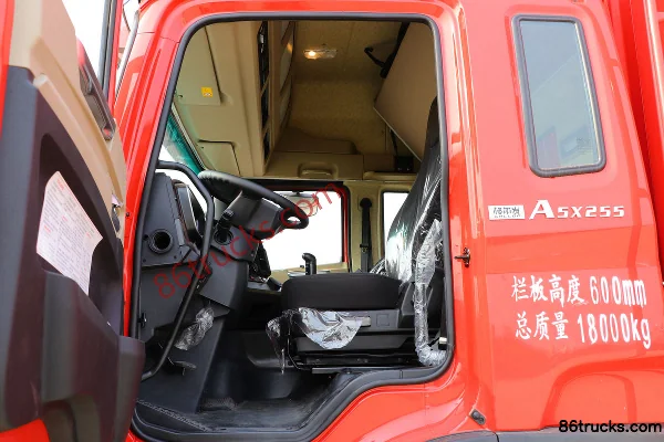 JAC Gallop A5X camion moyen Classique 255 ch 4X2(6 roues) 6,8 m camion porteur à ridelles (China VI) Cabine (3) | 86Trucks