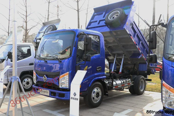 Ouling Xiaojingang 115hp 4X2(6 wheels) 3.2m Dump Truck (China VI) Exterior (3) | 86Trucks