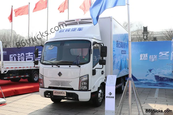Ouling Jiyun 150hp 4X2(6 wheels) 4.07m Refrigerated Truck (China VI) Exterior (3) | 86Trucks