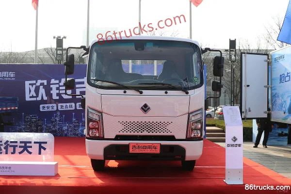 Ouling Jiyun 150hp 4X2(6 wheels) 4.15m Single Row Flatbed Light Truck (China VI) Exterior (2) | 86Trucks