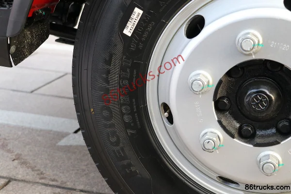 Ouling Jiyun 150 ch 4X2(6 roues) camion porteur fourgon cabine simple 4,15 m (China VI) Châssis (3) | 86Trucks