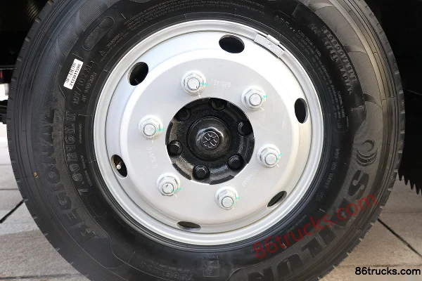 Ouling Jiyun 150 ch 4X2(6 roues) camion porteur fourgon cabine simple 4,15 m (China VI) Châssis (2) | 86Trucks