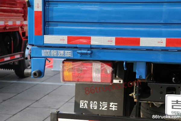 Ouling Jiyun 150hp 4X2(6 wheels) 4.15m single-row flatbed light truck (China VI, blue) Body (2) | 86Trucks
