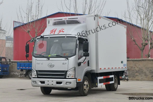 FAW Jiefang Hu VN 130 hp 4X2(6 wheels) 4.05m refrigerated truck (Weichai) Exterior (3) | 86Trucks