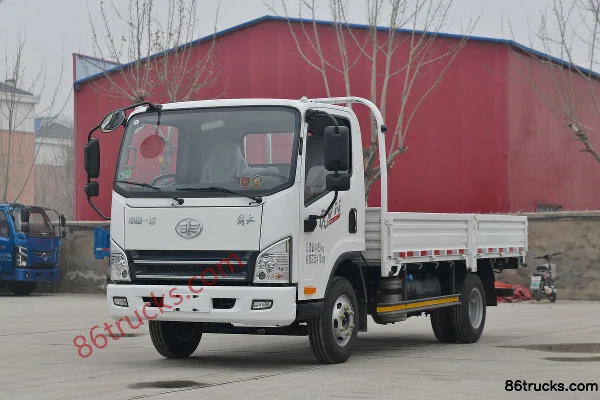 FAW Jiefang Hu VN 130hp 4X2(6 wheels) 4.2m single-row flatbed light truck Exterior (3) | 86Trucks
