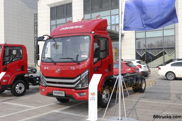 Jialong Longju Light Load Edition 150hp 4X2(6 wheels) 4.12m single-row stake truck (China VI, wide body) Exterior (3) | 86Trucks