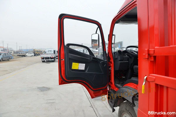FAW Jiefang Hu VH 180 hp 4X2(6 wheels) 4.16m Single Row Stake Truck (China VI) Cab (1) | 86Trucks
