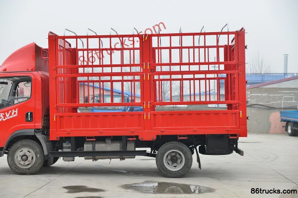 FAW Jiefang Hu VH 180 hp 4X2(6 wheels) 4.16m Single Row Stake Truck (China VI) Body (2) | 86Trucks