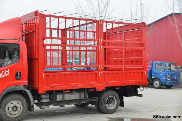 FAW Jiefang Hu VH 180 hp 4X2(6 wheels) 4.16m Single Row Stake Truck (China VI) Body (1) | 86Trucks