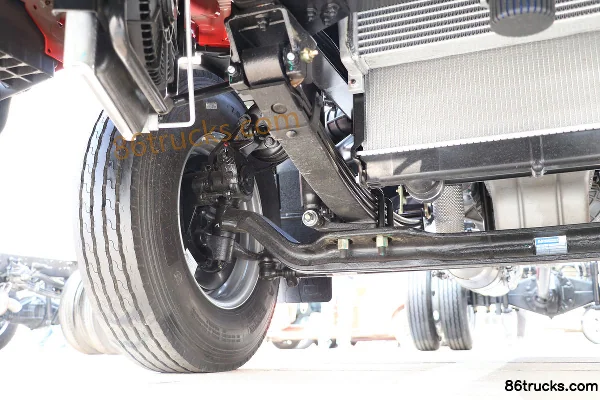 Jialong Longju Light Load Edition 150hp 4X2(6 wheels) 4.12m single-row stake truck (China VI, wide body) Chassis (2) | 86Trucks