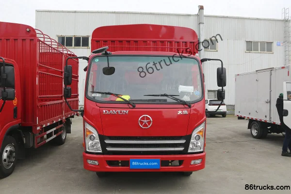 Dayun New Aopuli 127hp 4X2(6 wheels) 4.12m Single Row Stake Truck Light Truck Exterior (2) | 86Trucks