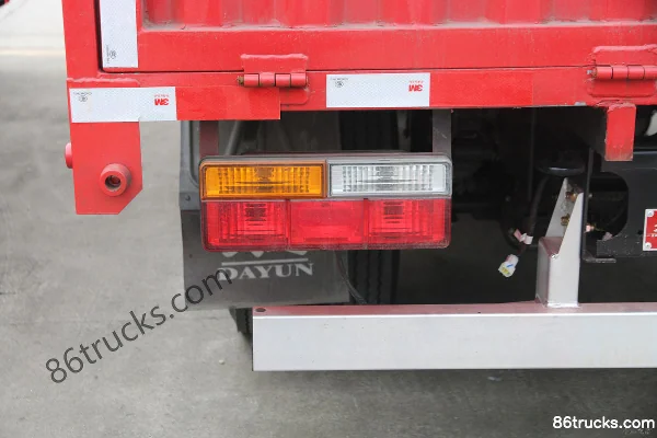 Dayun New Aopuli 127hp 4X2(6 wheels) 4.12m Single Row Stake Truck Light Truck Body (2) | 86Trucks