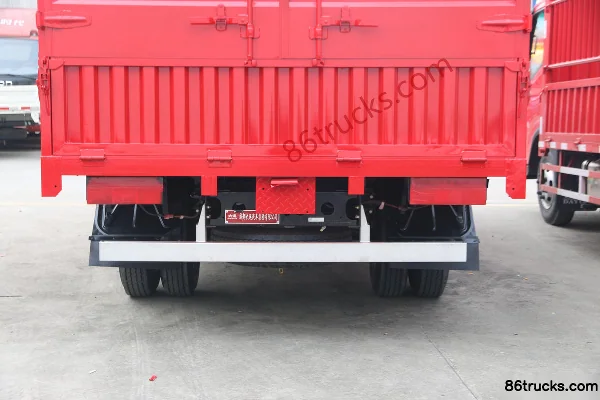 Dayun New Aopuli 127hp 4X2(6 wheels) 4.12m Single Row Stake Truck Light Truck Body (1) | 86Trucks