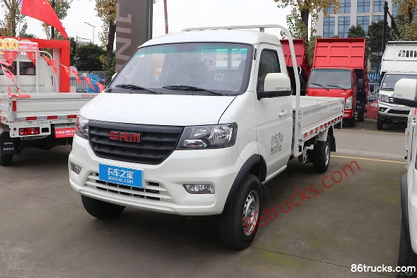 Jinbei Xinka S50 123 hp 4X2(6 wheels) Gasoline 3.2m Single Row Flatbed Micro Truck (China VI) Exterior (3) | 86Trucks