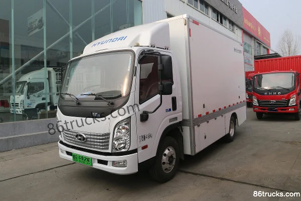 Hyundai Commercial Vehicle Hongtu EV 4.5T 4.2m single-row pure electric van truck (China VI) 89kWh 4X2(6 wheels) Exterior (3) | 86Trucks