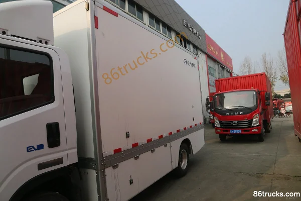 Hyundai Commercial Vehicle Hongtu EV 4.5T 4.2m single-row pure electric van truck (China VI) 89kWh 4X2(6 wheels) Body (1) | 86Trucks