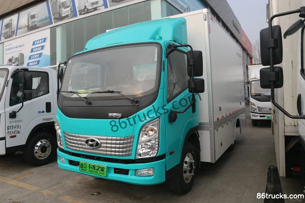 Hyundai Commercial Vehicle Hongtu EV 4,5 T 4,2 m cabine simple fourgon électrique pur (China VI) 115 kWh 4X2(6 roues) Extérieur (3) | 86Truc
