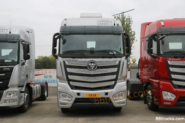Foton Auman EST Crossing Edition 580 hp 6X4(10 wheels) AMT automatic tractor truck (rear axle MCY12) (China VI) Exterior (2) | 86Trucks