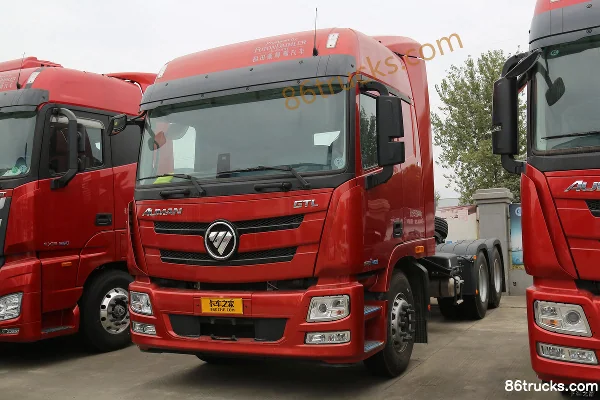 Foton Auman GTL Quality Enjoy Edition 460hp 6X4(10 wheels) LNG Tractor Truck (China VI) Exterior (3) | 86Trucks