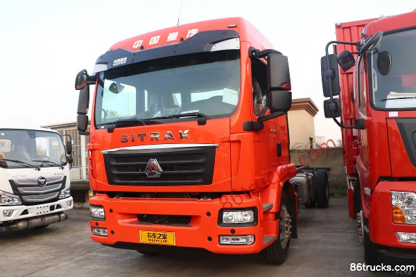 Sinotruk Sitrak G5 Heavy Truck 250 hp 4X2(6 wheels) 6.8m Flatbed Cargo Truck (China VI) Exterior (3) | 86Trucks