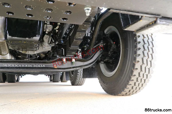 JAC Qilin J6 350hp 8X4(12 wheels) 6m Dump Truck Chassis (3) | 86Trucks
