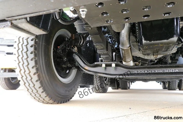 JAC Qilin J6 350hp 8X4(12 wheels) 6m Dump Truck Chassis (2) | 86Trucks