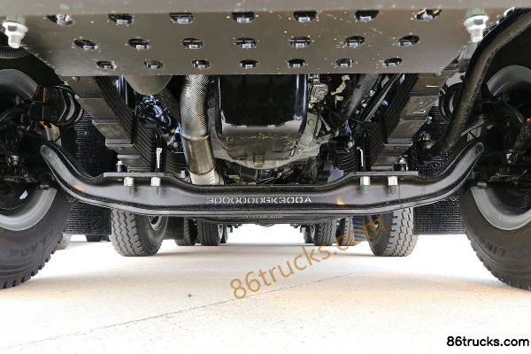JAC Qilin J6 350hp 8X4(12 wheels) 6m Dump Truck Chassis (1) | 86Trucks