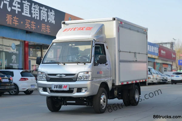 Foton Times Yuling VQ1 1.2L 86 hp 4X2(6 wheels) gasoline 3.02m single-row wing-opening box micro truck Exterior (3) | 86Trucks